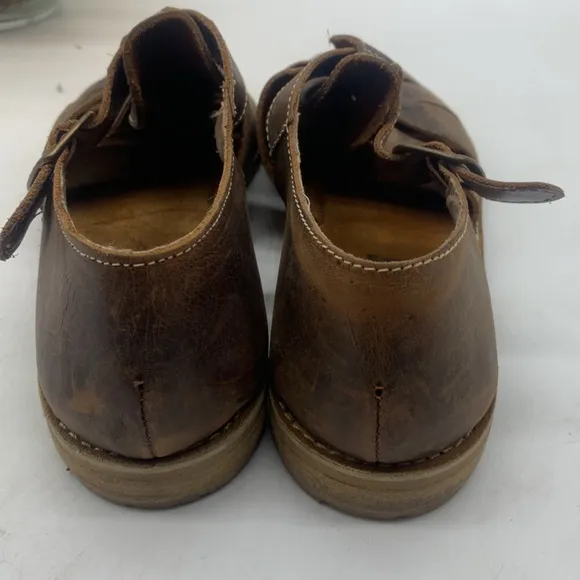 Riverstone Brown Leather Fishing Sandals Size 9.5. MCS3030B