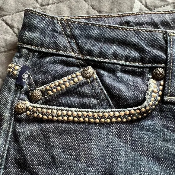 Rock&amp; Republic Mini Jean Skirt Sz 29 12” NWOT