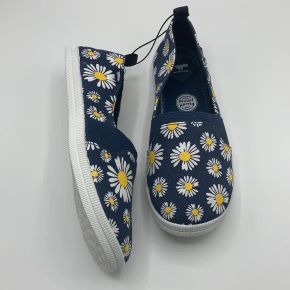 Rocket Dog Daisy Print Slip On Sneakers Size 7