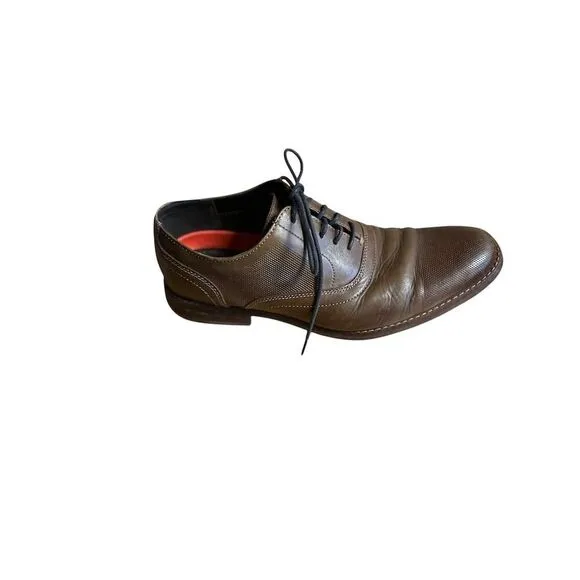 Rockport Men's Brown Leather Trutech Casual Sneakers Size 9