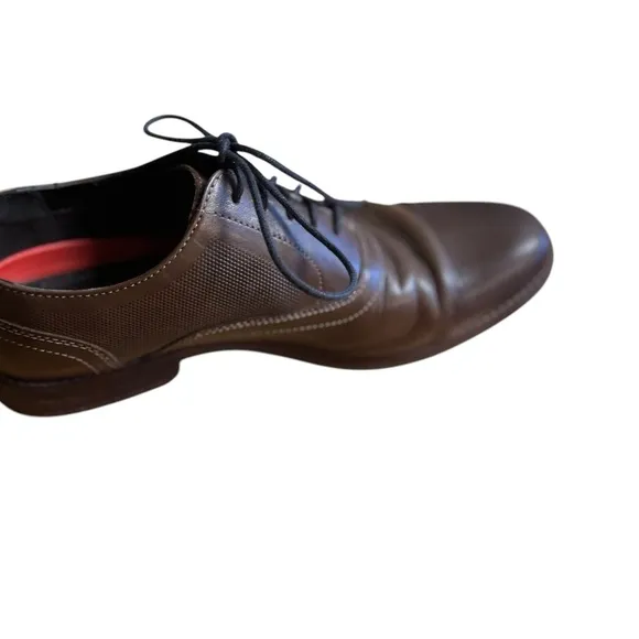 Rockport Men's Brown Leather Trutech Casual Sneakers Size 9