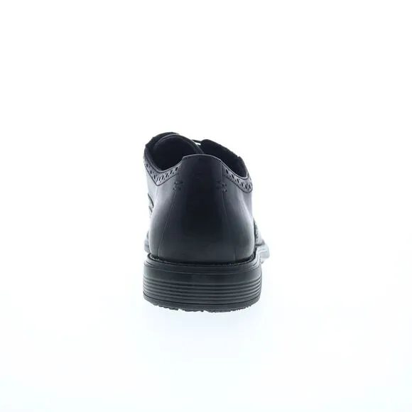 Rockport Mens Total Motion Amalfi Wingtip Black Shoes (NWT)