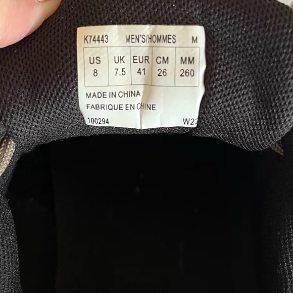 {Rockport} Rock Cove Trail Shoe Sneaker Lace Up in Taupe - Mens 8