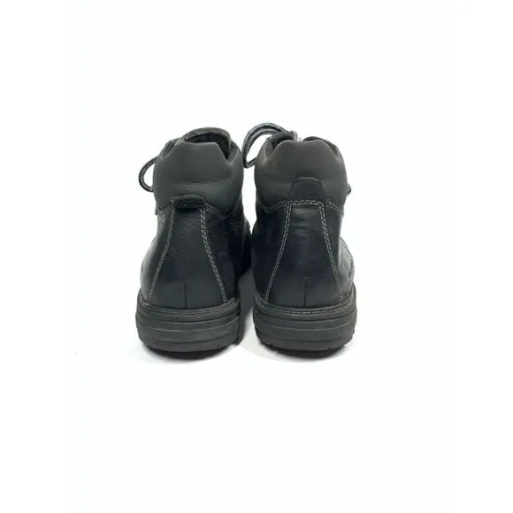 Rockport Weather or Not Moc Toe Waterproof Boots BLACK Laces Mens Size 11