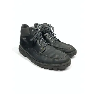 Rockport Weather or Not Moc Toe Waterproof Boots BLACK Laces Mens Size 11