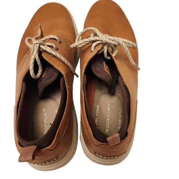 Rockport Zaden Men's Leather Athletic Dress Shoes