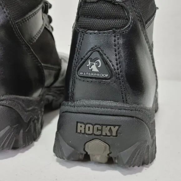 Rocky 8&quot; Alpha Force Waterproof Public Service / Tactical Unisex 7 Men /…