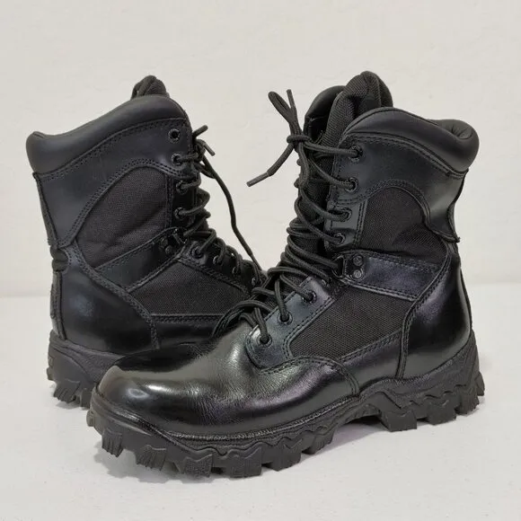 Rocky 8&quot; Alpha Force Waterproof Public Service / Tactical Unisex 7 Men /…