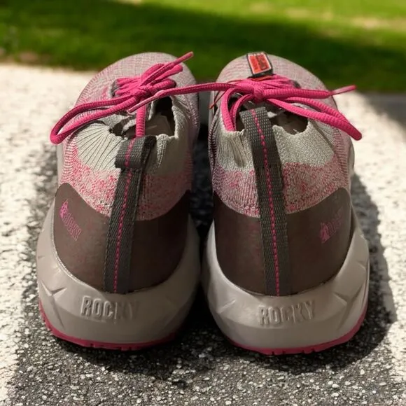 ROCKY BOOTS Women's WorkKnit LX Alloy Toe Athletic Work Shoe Size 9.5M NIB