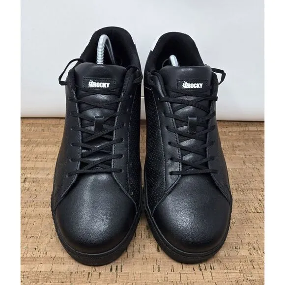 Rocky Shoes Mens 11.5M Skate Low Nano Safety Composite Toe Work Black Sneakers