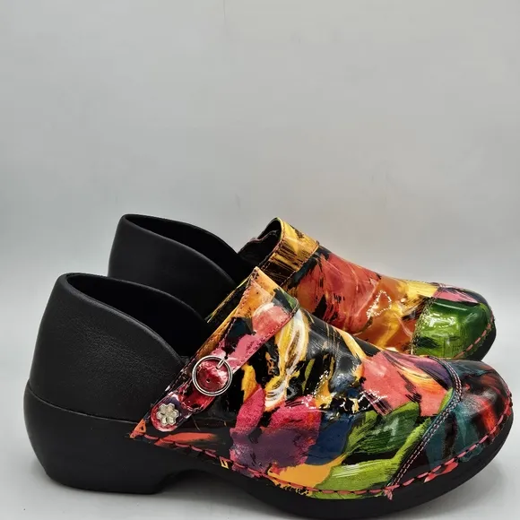 Rocky slip resistant Tropicana 2&quot; clog size 8- 8.5