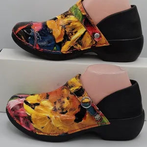 Rocky slip resistant Tropicana 2&quot; clog size 8- 8.5