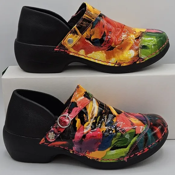 Rocky slip resistant Tropicana 2&quot; clog size 8- 8.5