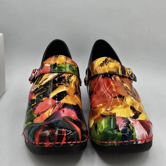 Rocky slip resistant Tropicana 2&quot; clog size 8- 8.5