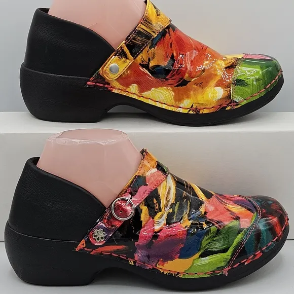 Rocky slip resistant Tropicana 2&quot; clog size 8- 8.5