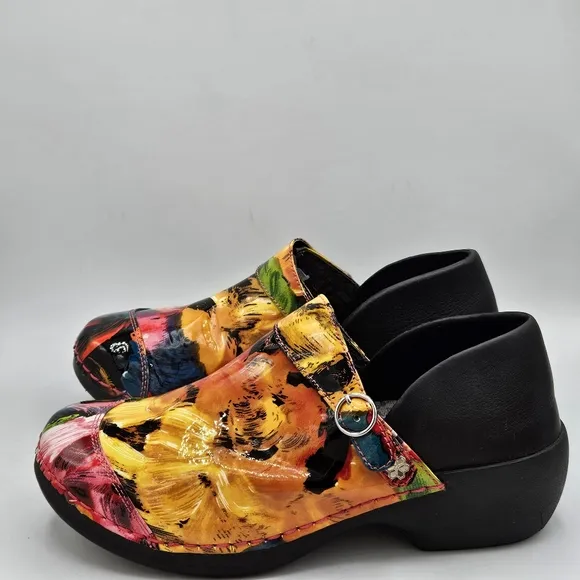 Rocky slip resistant Tropicana 2&quot; clog size 8- 8.5
