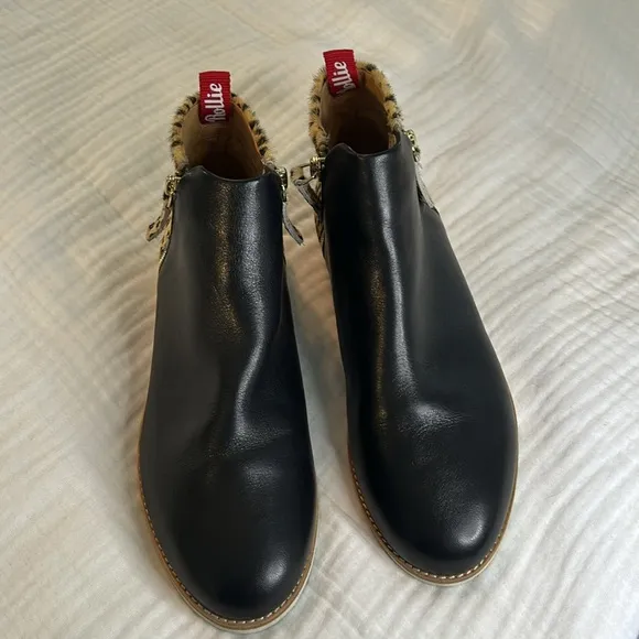 Rollie x Anthro Stylish leather Ankle Boots