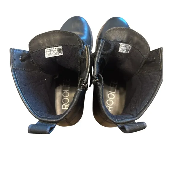 Roolee Elvis Platform Boots Black 39