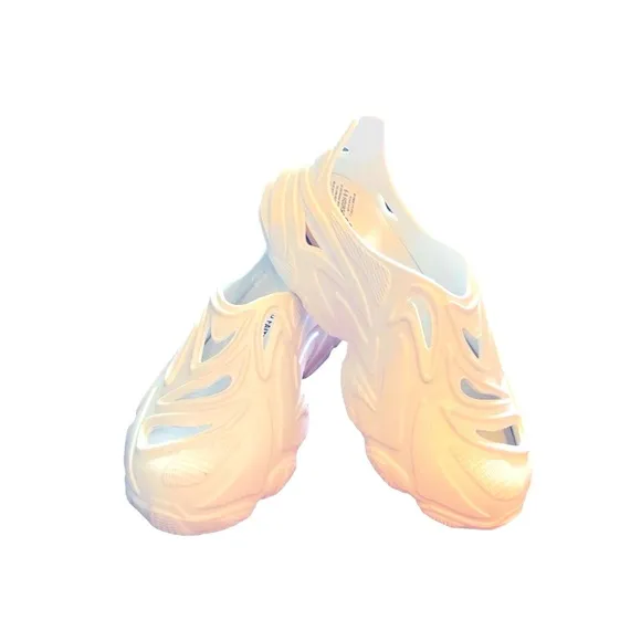Rose in Good Faith Shoes White Cutouts Men’s Size 9 NEW IN BOX