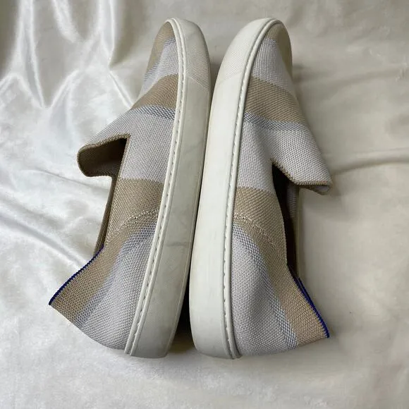 Rothys Birch Stripe Slip On Sneakers 12