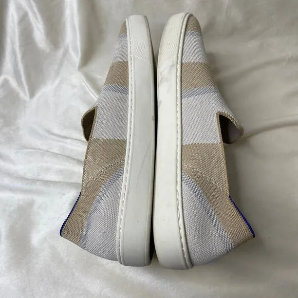Rothys Birch Stripe Slip On Sneakers 12