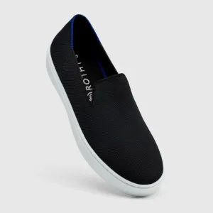 Rothy’s Black Knit Slip on Low Top Sneakers Flats Women's Size 10.5