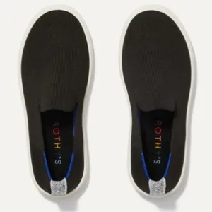 Rothy’s Kids Size 4 Slip On Sneakers Black