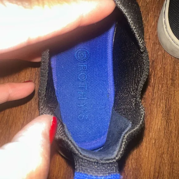 Rothy's Navy Blue Slip-On Sneakers