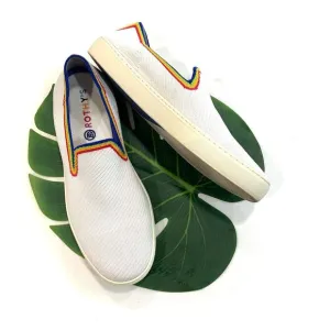 ROTHY’S Rainbow Pride Slip On Sneakers (Sz 43.5)