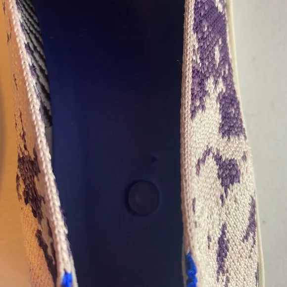 Rothy's Retired Ltd Edition The Shibori Sneaker Ocean/ Iris  NWOB Women's sz 10