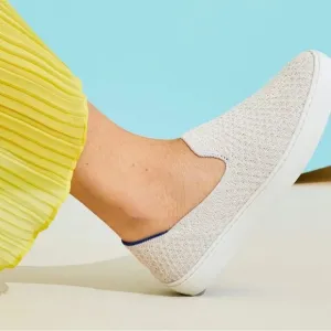 Rothy’s Salt Honeycomb Slip On Sneakers