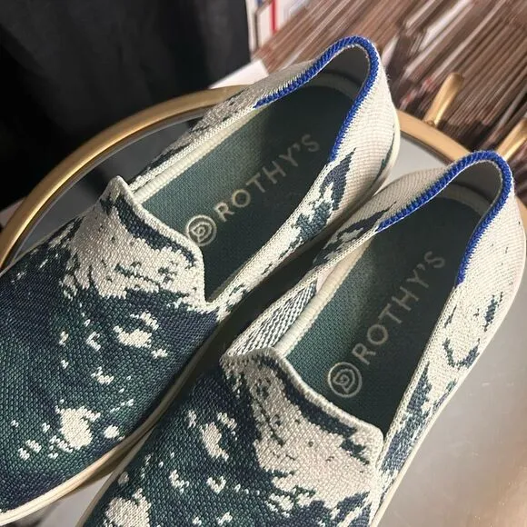 Rothy’s Shibori Slip On sneakers