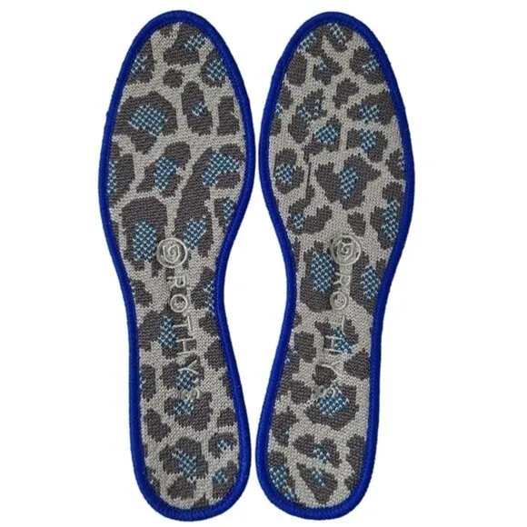 Rothys Size 6.5 Grey Spot Animal Print The Flat Shoes‎