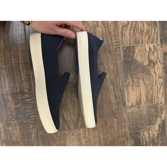Rothy’s Size‎ 9.5 Women’s Slip On Sneakers Navy Blue Comfort Soft