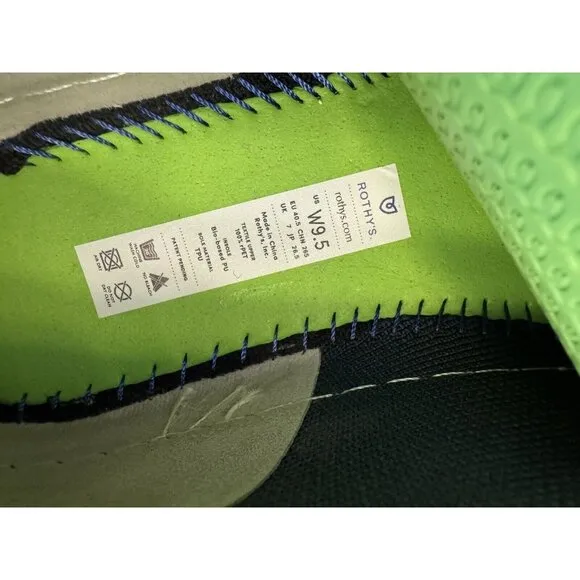 Rothy’s Size‎ 9.5 Women’s Slip On Sneakers Navy Blue Comfort Soft