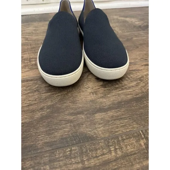 Rothy’s Size‎ 9.5 Women’s Slip On Sneakers Navy Blue Comfort Soft