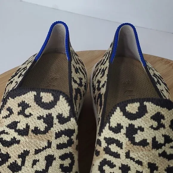 Rothy's Slip on Sneakers Animal Cheetah Print Women's Size 6