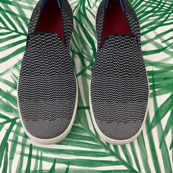 Rothys Slip On Sneakers in Maritime Gradient Navy Size 10.5