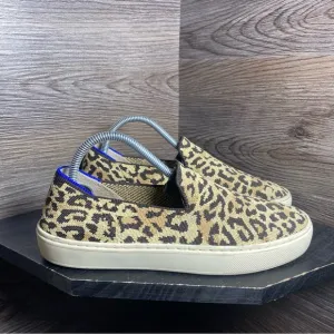Rothy’s slip on sneakers leopard