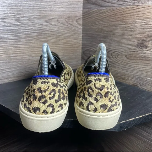 Rothy’s slip on sneakers leopard