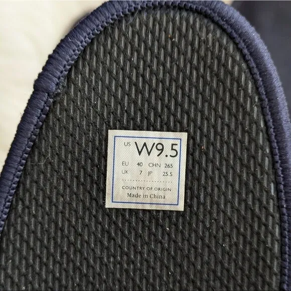 ROTHY'S Slip On Sneakers Navy Blue 9.5