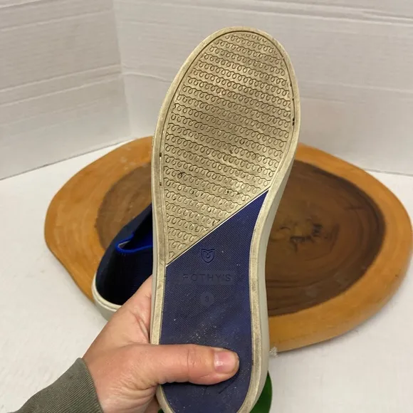 Rothy’s Striped Classic Slip On Sneakers