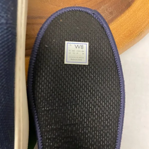 Rothy’s Striped Classic Slip On Sneakers
