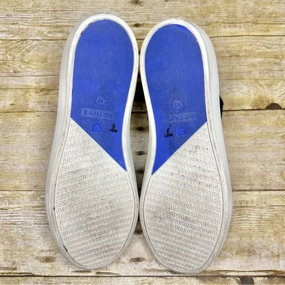 Rothy’s The Chelsea Espresso Spot Leopard Print High Top Slip-On Sneakers