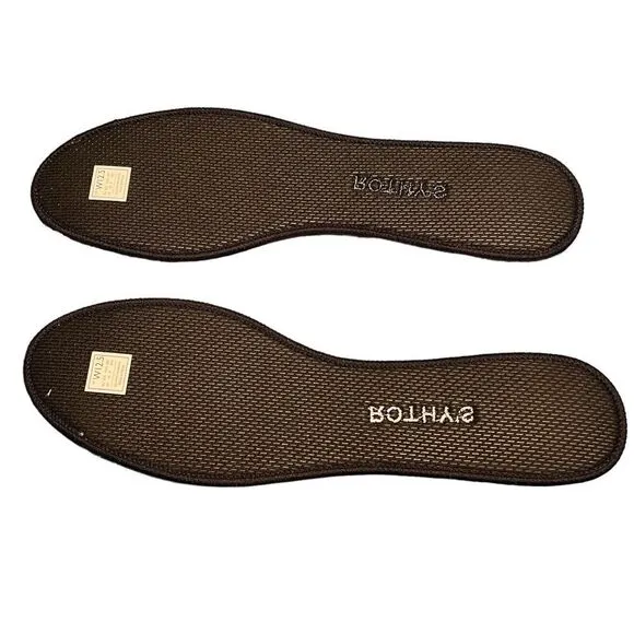 Rothy's The Flat Grey Mist Captoe Knit Slip On Ballet Flats Womens US 12.5