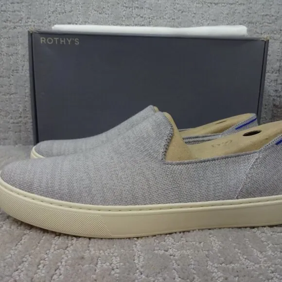 Rothy’s The Merino Women's Size 11 US Cloud Gray Comfort Slip On Sneakers