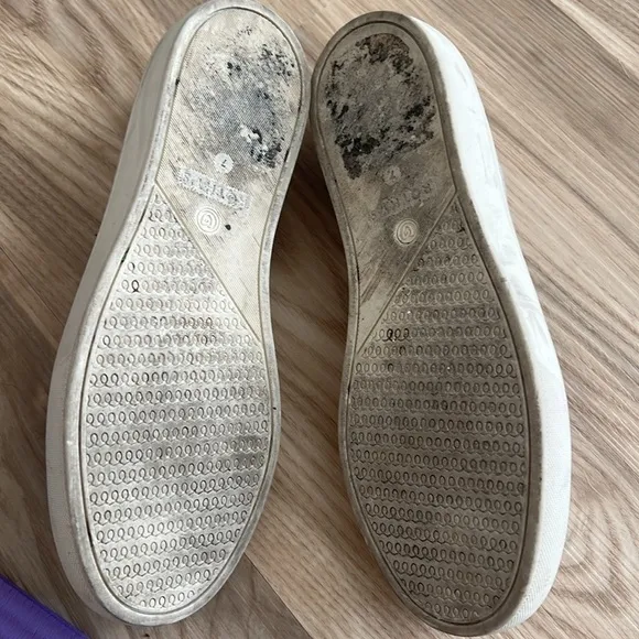 Rothy’s The Original Slip On Gray Sneakers. Size 7.