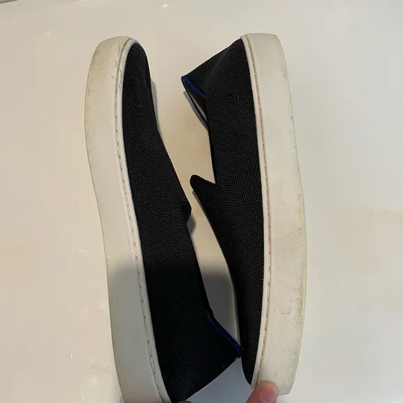 Rothy’s The Original Slip On Sneaker Black