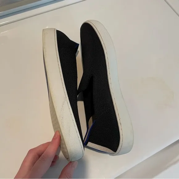 Rothy’s The Original Slip On Sneaker Black