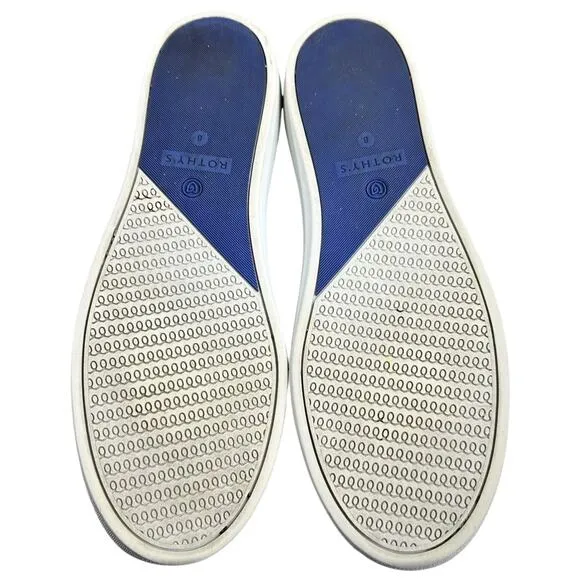 Rothy's The Original Slip On Sneaker Bright White Women 8